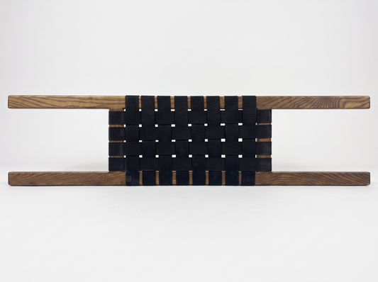 Web Seat Bow - Walnut Stain