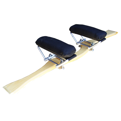 Sling-style, clamp-on pads